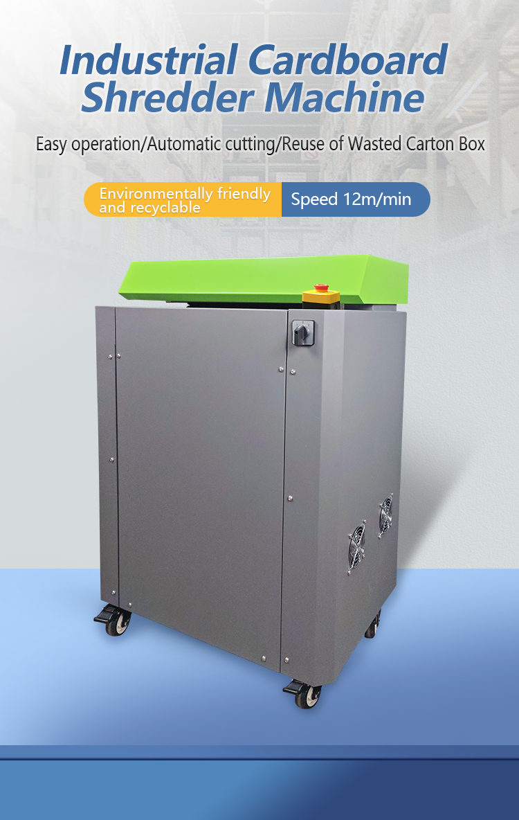 Cardboard Shredder for Industrial Use